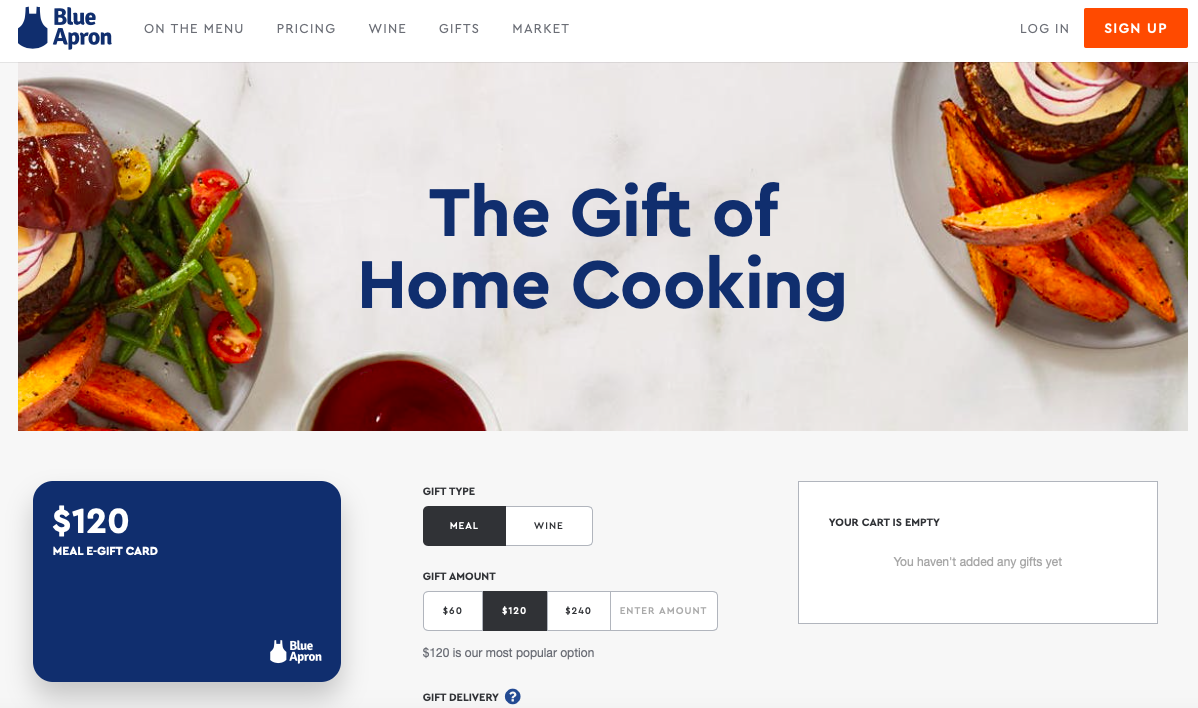 blue apron gift card